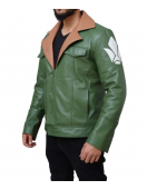 Mobile Suit Gundam Iron-Blooded Orphans Orga Itsuka Cosplay Costume Jacket | Tekkadan Orga Itsuka Green Leather Jacket Mobile Suit Gundam Iron-Blooded Orphans Orga Itsuka Cosplay Costume Jacket | Tekkadan Orga Itsuka Green Leather Jacket